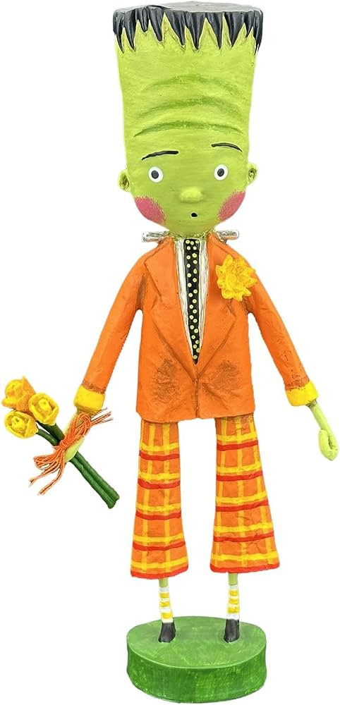 ESC Lori Mitchell Halloween 16713 Faboulous Frank Frankenstein Boy Figurine, 8 Inches Tall, Multi... | Amazon (US)