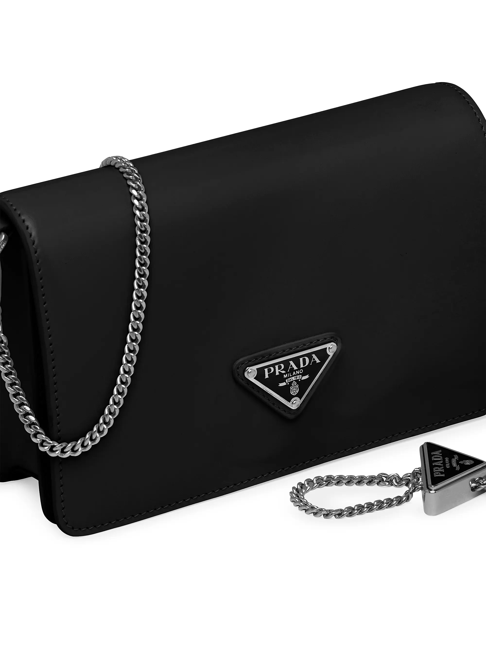 Brushed Leather Shoulder Bag | Saks Fifth Avenue