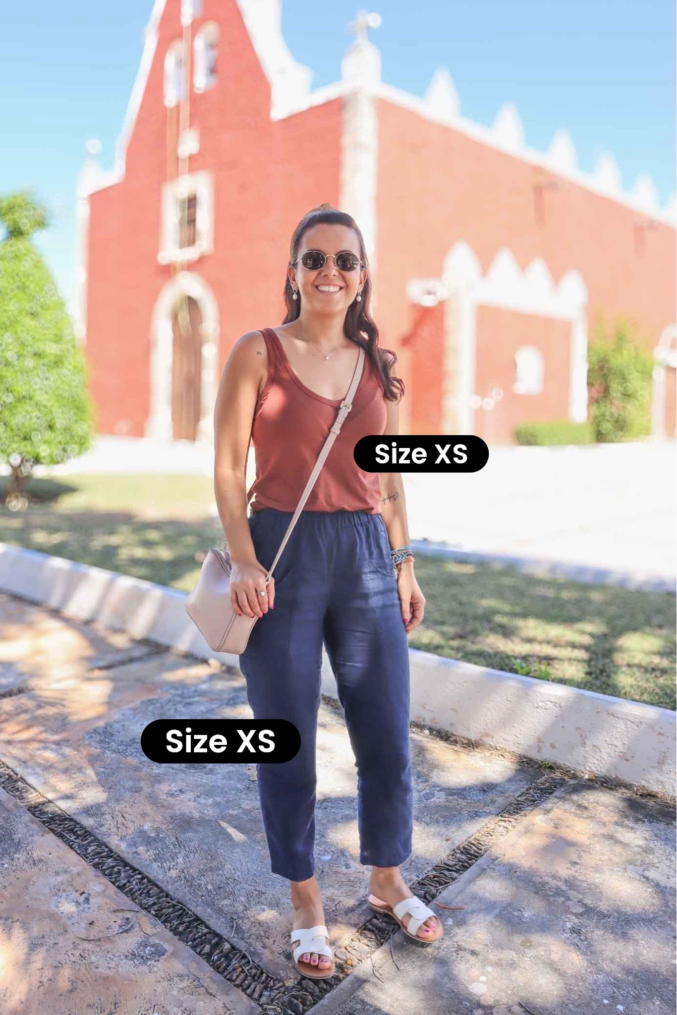 Easy breezy: comfy tank top + the most flattering linen pants! Accessorize accordingly and you’ll create a stylish yet practical travel outfit for everyday explorations

#LTKSeasonal #LTKPetite #LTKTravel