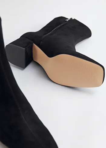 Block Heel Leather Boots | & Other Stories (EU + UK)