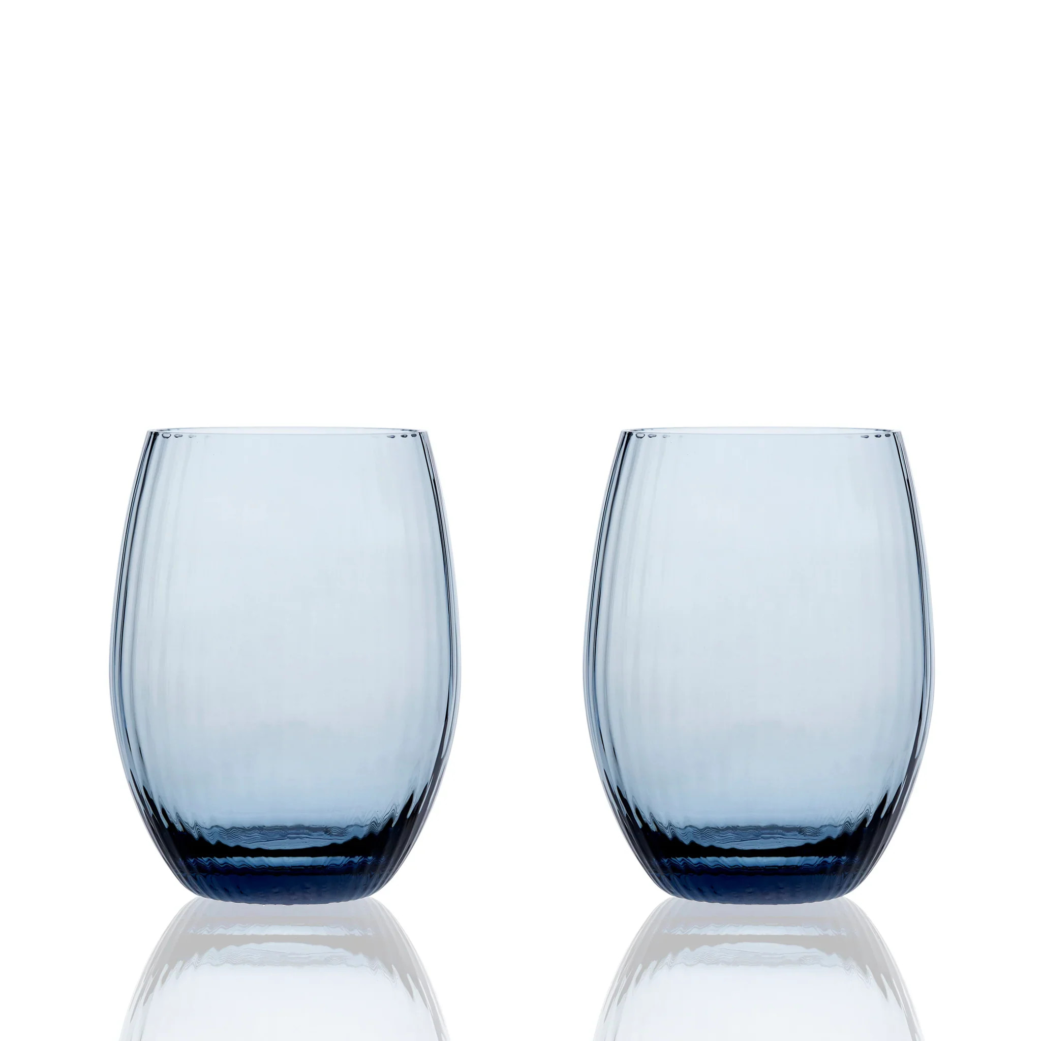 Ocean Tumblers | Coastal Kitchen & Dining | Coastal Bleu | Coastal Bleu