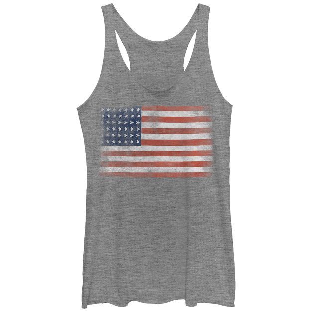 Women's Lost Gods Fourth of July  Flag Racerback Tank Top | Target