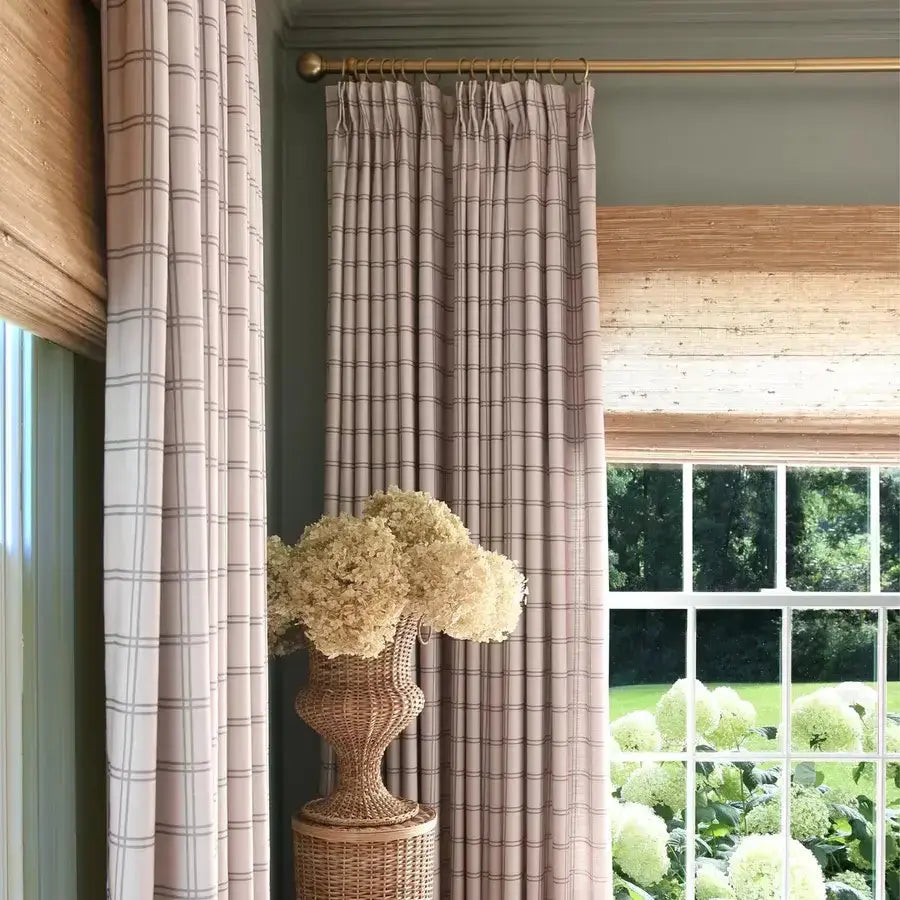 Natural Jute Bamboo Woven Shade - Bark | TWOPAGES