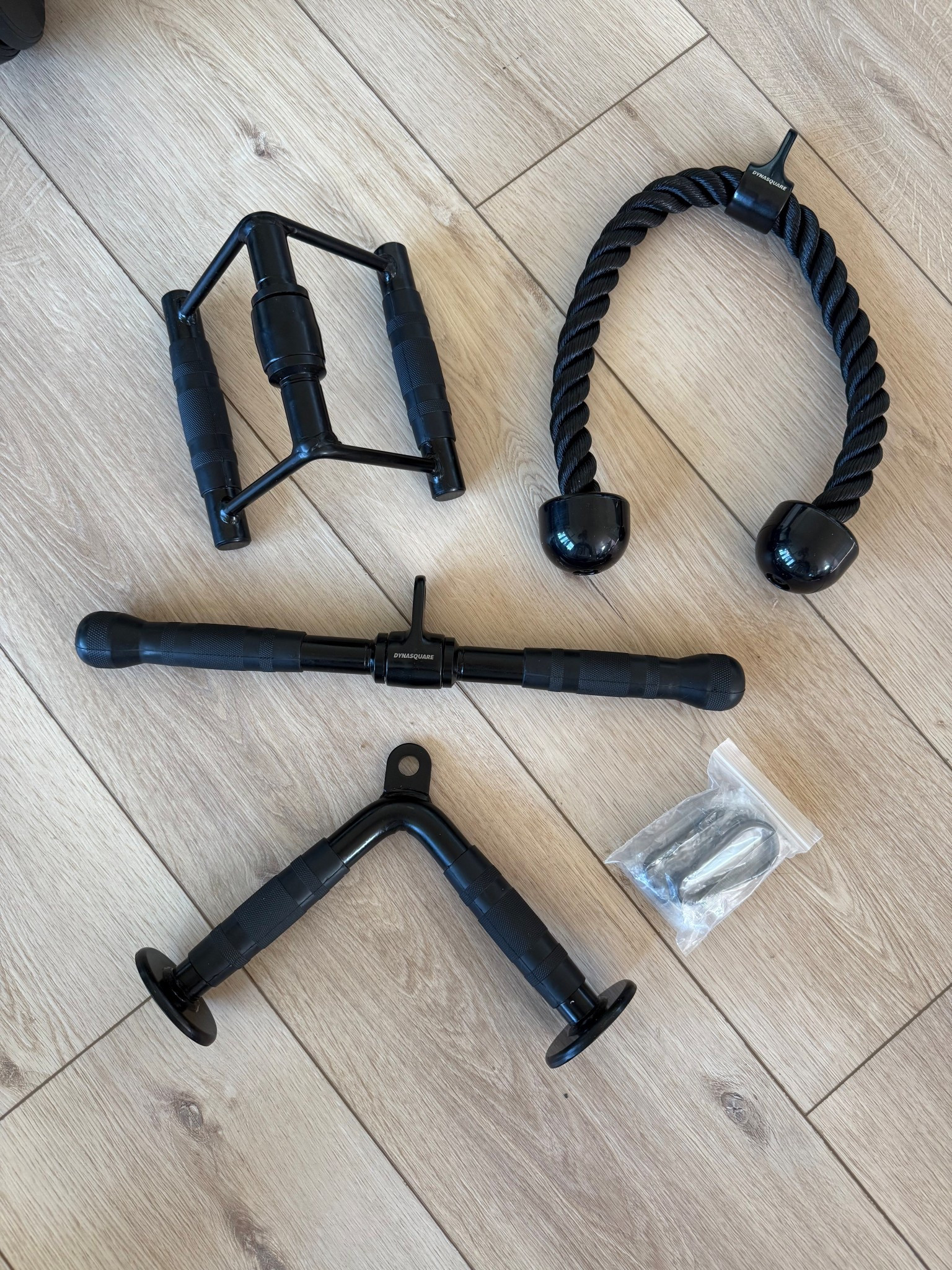 I got this new cable set from Amazon for my cable machine! This comes in a full set so no need to buy multiple items!! 

#LTKHome #LTKActive #LTKFamily