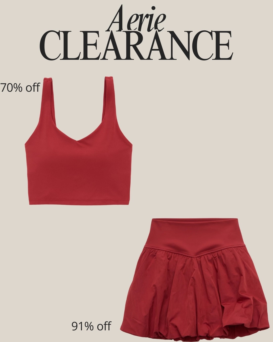 OMG this matching athletic Aerie set is TOO cute! Perfect color for Valentine’s Day and SUCH an amazing deal too! #matchingset #matchingathleticset #clearance #aeriesale #aerieset #athleticset

#LTKootd #LTKActive #LTKValentine