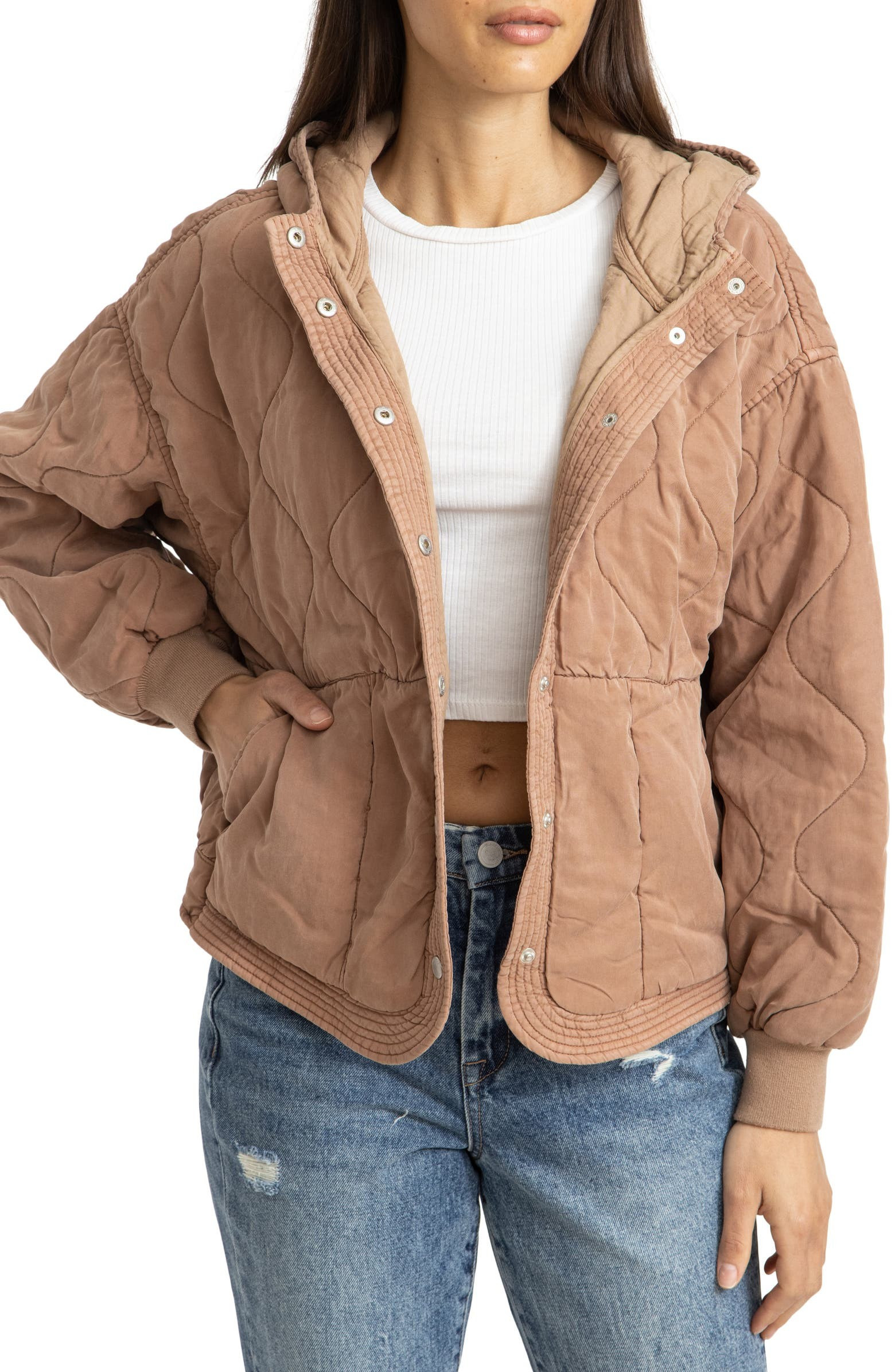 Quilted Hooded Jacket | Nordstrom