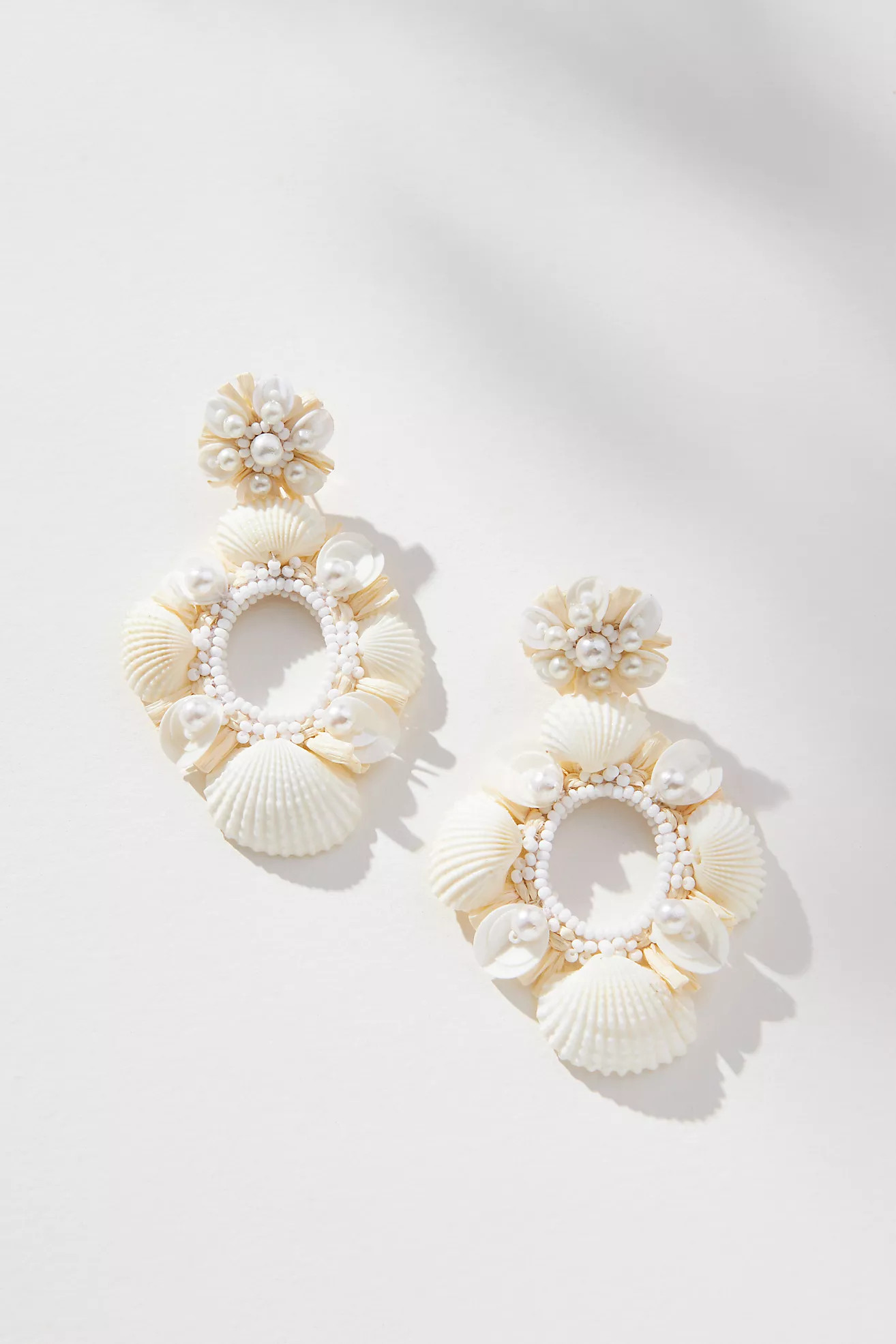 Mignonne Gavigan Arzina Shell Drop Earrings | Anthropologie (US)