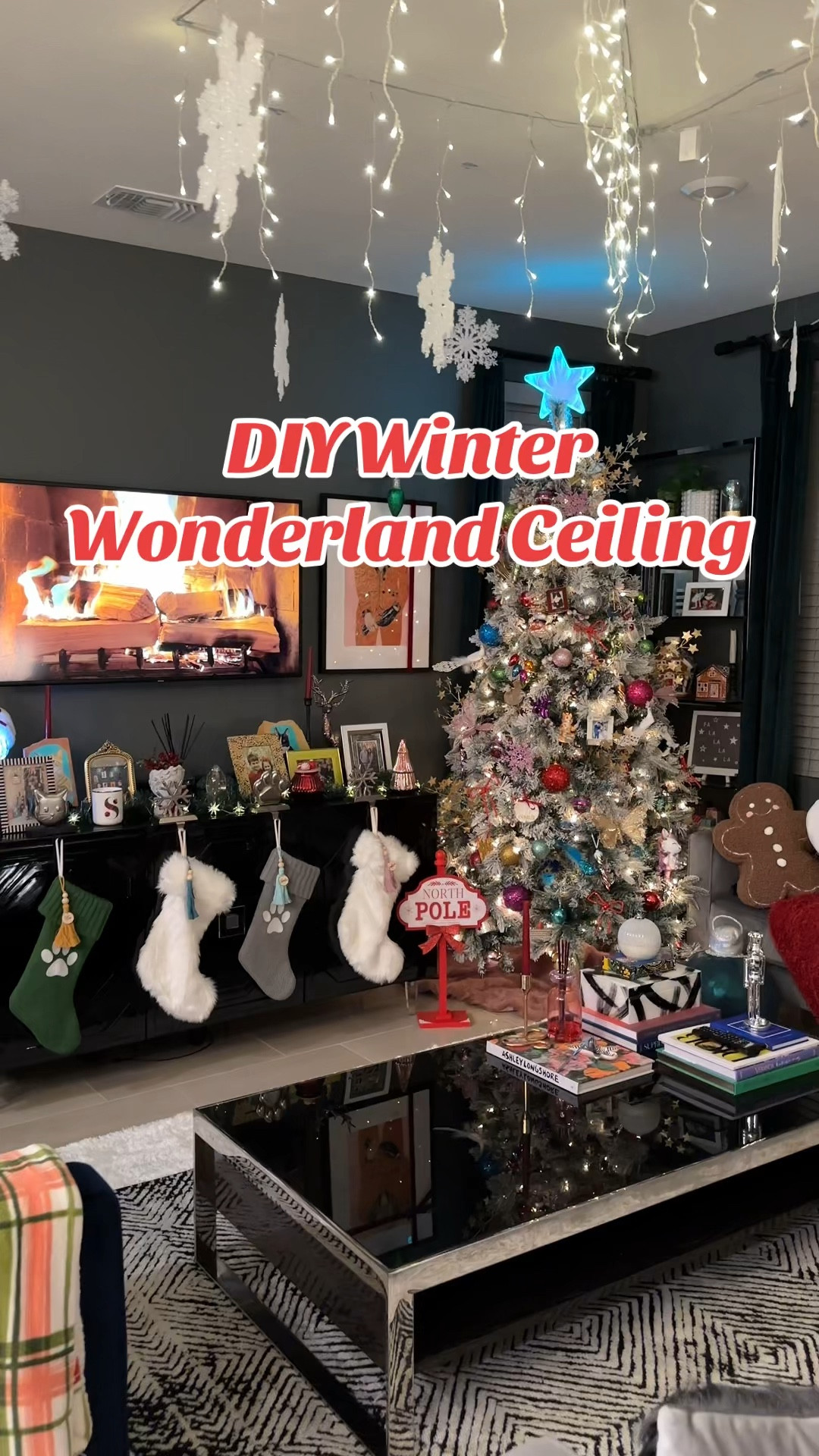 Turning our living room into a winter wonderland using string lights and snowflakes. ❄️

Christmas Decor, DIY Project, Christmas Home

#LTKHome #LTKWatchNow #LTKHoliday