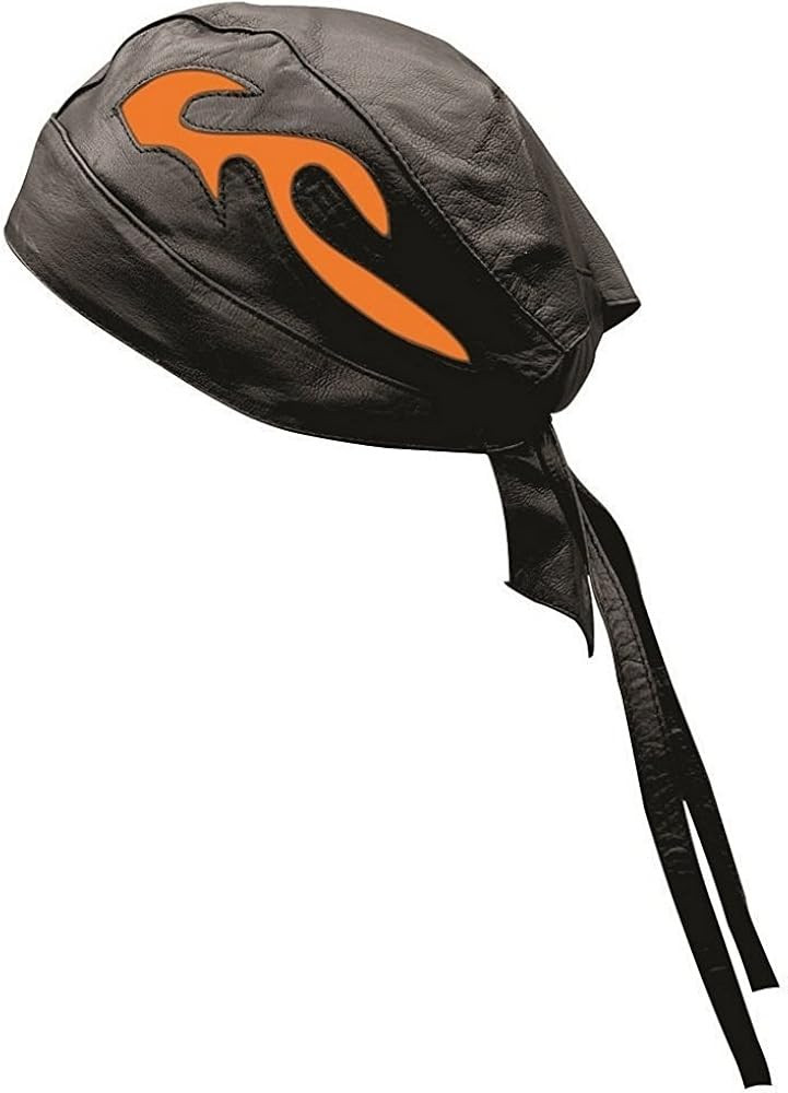 Riparo Unisex Leather Motorcycle Head Wrap and Skull Cap | Amazon (CA)