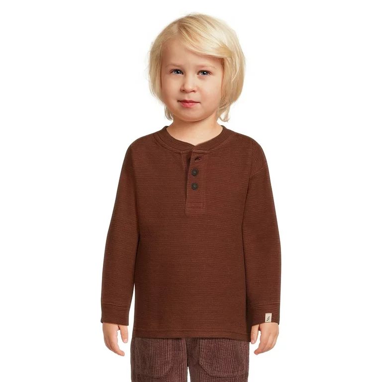 easy-peasy Toddler Boy Long Sleeve Henley T-Shirt, Sizes 12 Months-5T - Walmart.com | Walmart (US)