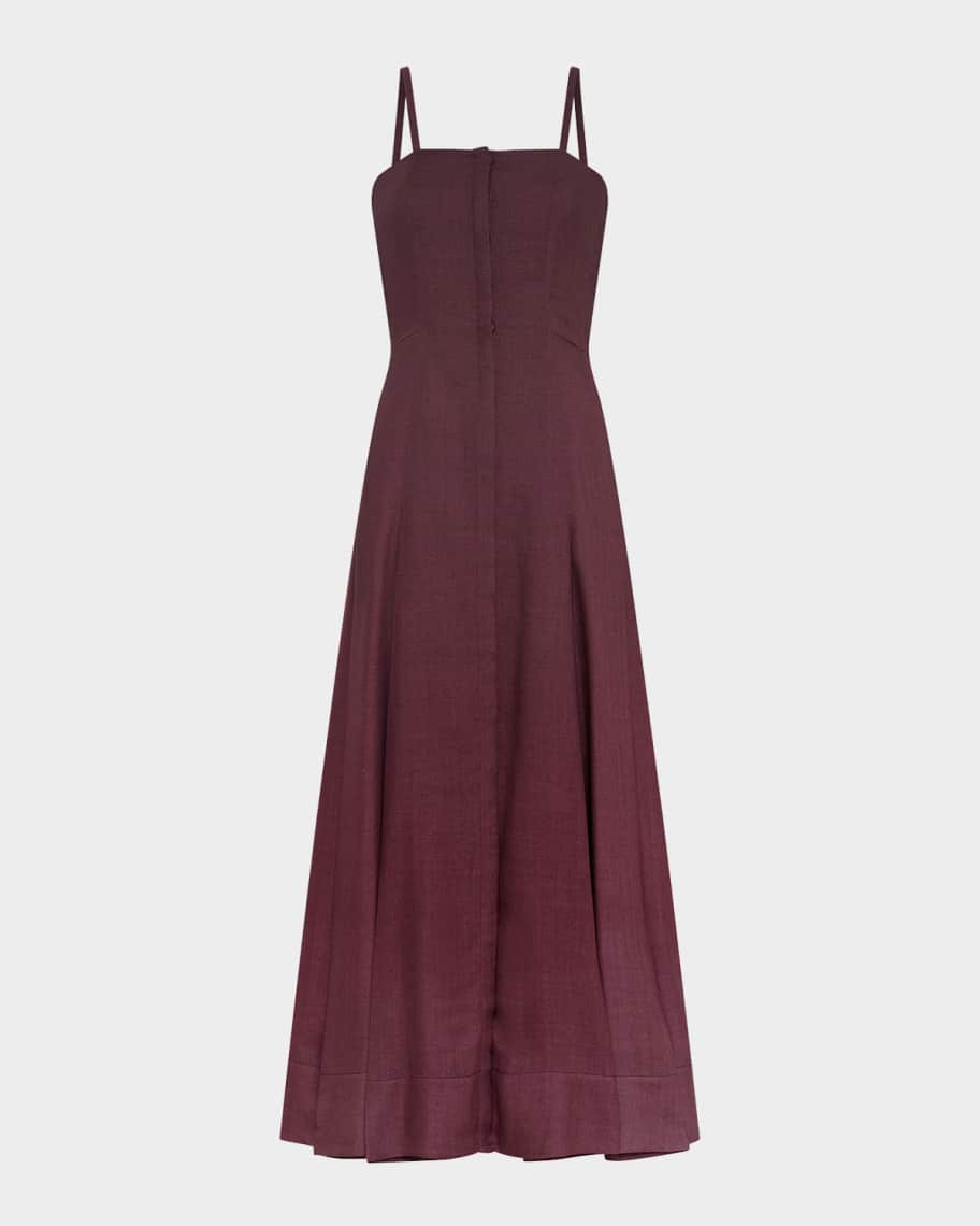 Magritte Cashmere Midi Dress | Neiman Marcus