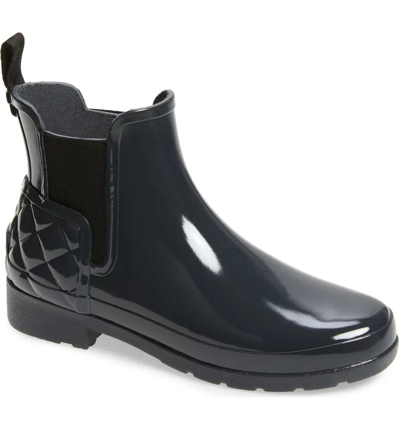 Original Refined Quilted Gloss Chelsea Waterproof Boot | Nordstrom Rack