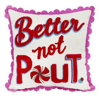 16" Better Not Pout Throw Pillow by Ashland® | Michaels Stores