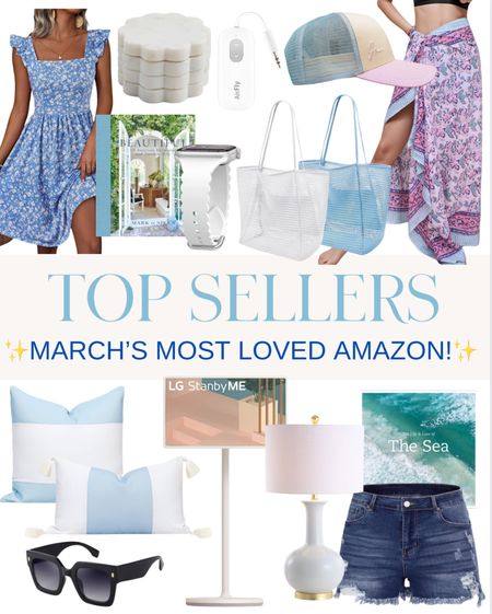 Shop my March best sellers from Amazon! 

Coastal home decor, swimsuit coverup, Spring dress, Summer dress, throw pillow, beach bag, coffee table book, coasters, rolling tv, Jean shorts, denim shorts, white lamp, Amazon home finds, Amazon home decor, Amazon fashion



#LTKhome #LTKfindsunder100 #LTKsalealert