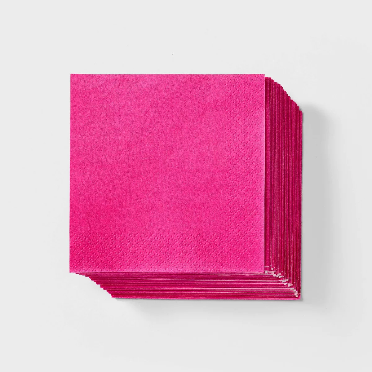 30ct Beverage Napkins Hot Pink - Spritz™ | Target
