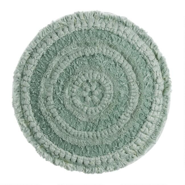 Tufted Concentric Circle Throw Pillow | World Market