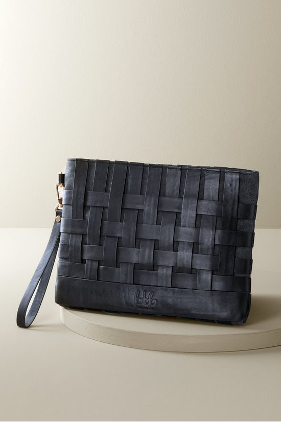 Leather Strap In Clutch | Soft Surroundings