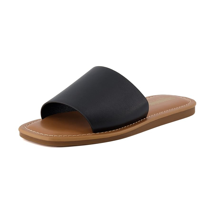 CUSHIONAIRE Women's Spicy slide Sandal with Memory Foam | Amazon (US)