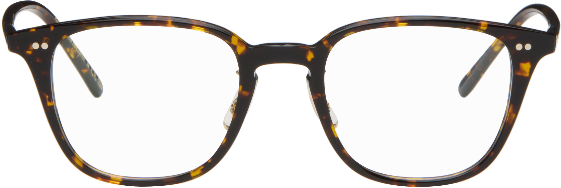 Oliver Peoples Brown Sobel Glasses | SSENSE