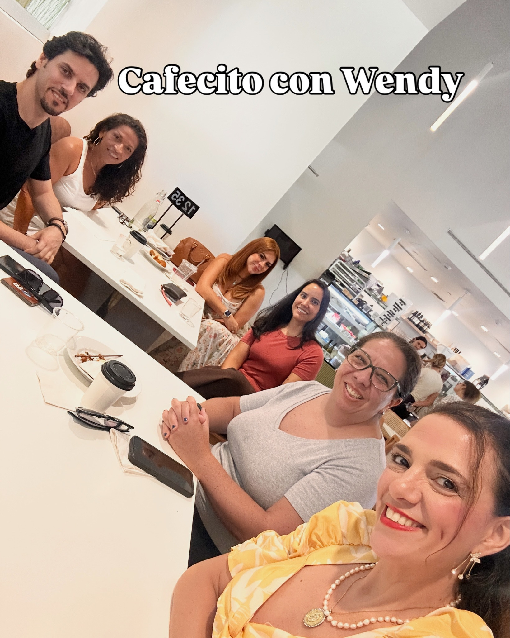 August Cafecito con Wendy 🫶☀️☕️ 

Connecting with old friends, meeting new ones, and creating a space where we can show up exactly as ourselves? That’s priceless.

I’m so grateful for every single one of you in this beautiful community I started 7 years ago. Watching it grow, evolve, and continue to bring joy into our lives has been one of my greatest privileges.

Thank you for the love, the support, and the energy you bring every time we come together.

Already looking forward to the next Cafecito con Wendy. 

Are you joining us?