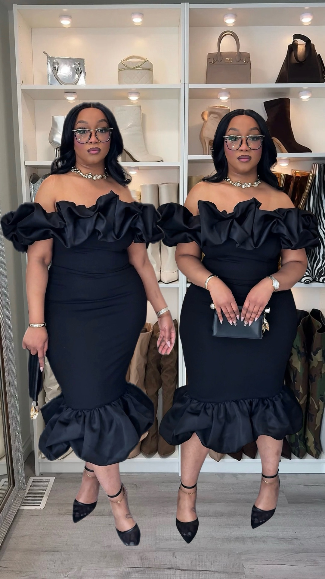 
Hey Beauties 🩷

This dress is thee moment 🔥 Classy Chic will forever be a win for me 😏🖤 

This is the perfect all occasion dress. It’s giving date night, it’s giving wedding guest dress. It’s giving graduation dress. It’s giving spring dress and of course summer dress 🤗

I’m wearing the dress in a size XL

I’m 5’8, 225 pounds for sizing reference 

#LTKgrwm #LTKMidsize #LTKootd