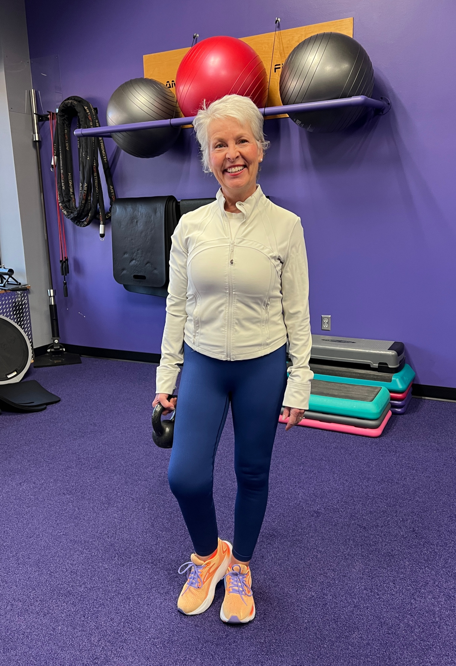 Even though black and baggy may seem more comfortable for going to the gym, I actually feel healthier and more myself when I bring my colors and style to work out! (My leggings are very old from J. Crew, but I found a very similar pair on Amazon for you!)

#LTKFitness #LTKActive