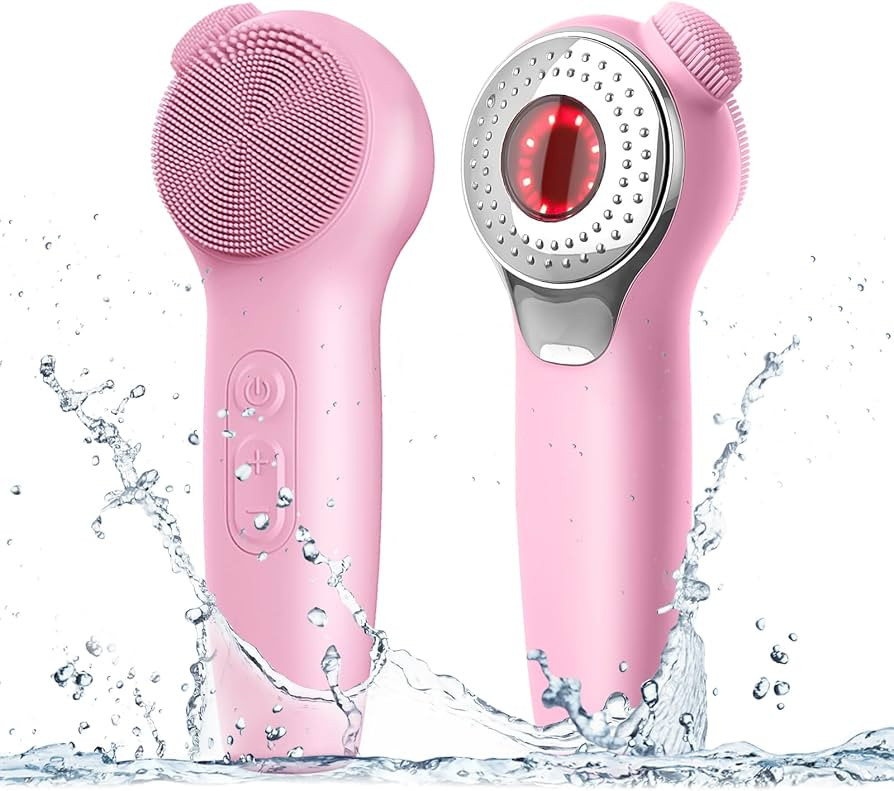 Landmore Face Scrubber, Electric Facial Cleansing Brush with Nose Scrubber for Women/Men, Silicon... | Amazon (US)