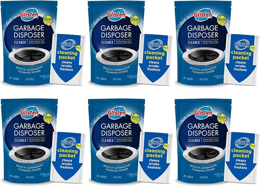 Glisten Garbage Disposer Cleaner, Odor Eliminator with Foaming Action, Removes Build-up and Deep ... | Amazon (US)