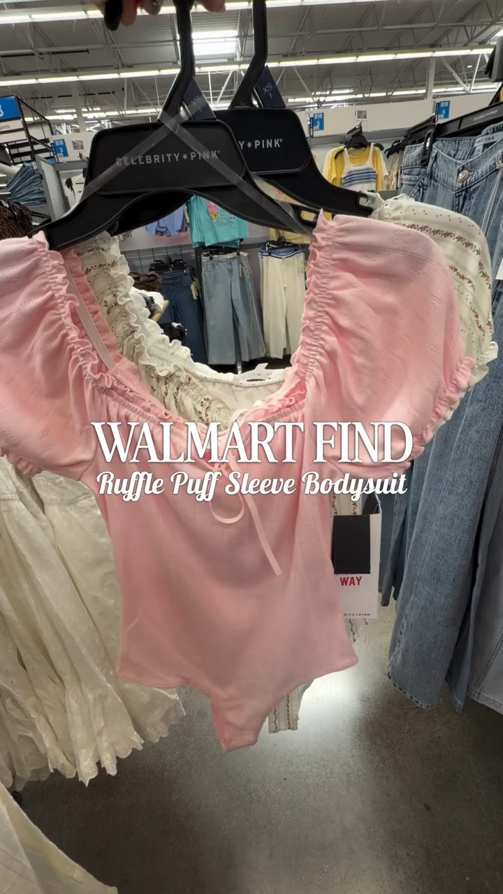 The cutest new bodysuit at Walmart! 😍 It’s giving soft feminine vibes with style! 

#MicheleOnStyle #WalmartFashion #WalmartFinds