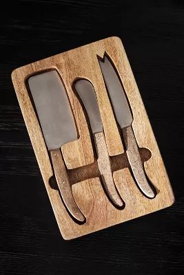 Amber Lewis for Anthropologie Cheese Knives, Set of 3 | Anthropologie (US)