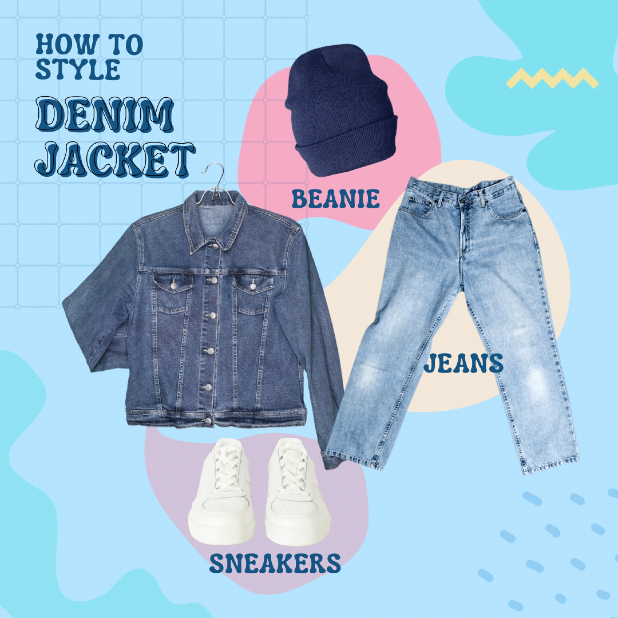 How to style a denim jacket 

For your bottoms, consider loose-fitting or wide-leg jeans. Or do the opposite and pair skinny jeans with an oversized denim jacket. If you want to foray outside the world of separates, denim overalls or a denim jumpsuit are a fresh take on traditional blue jeans and also pair well with a denim jacket.

#LTKFindsUnder50 #LTKTravel #LTKOver40