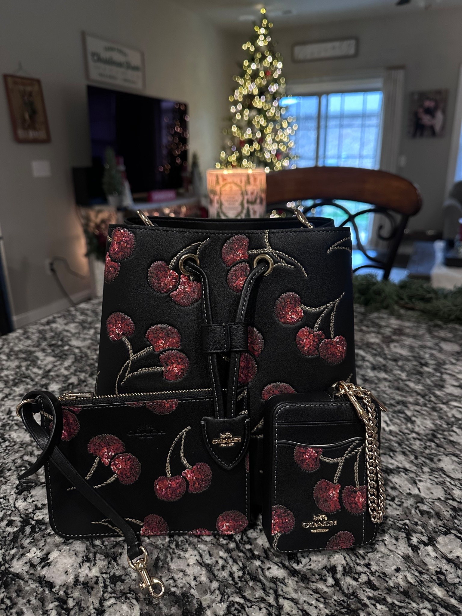 The most gorgeous deep cherry Rowan bucket bag 🍒✨🖤 

#LTKHoliday #LTKSeasonal #LTKGiftGuide