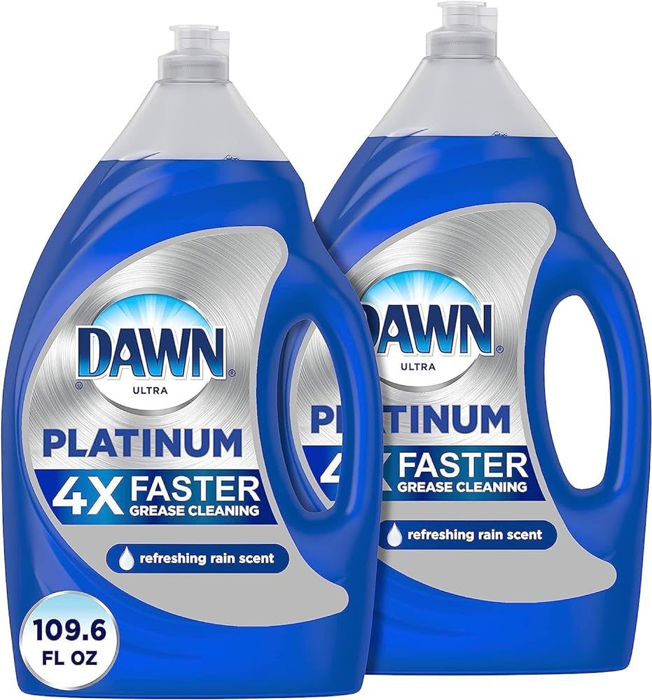 Dawn Platinum Dish Soap Liquid, Dishwashing Liquid, Dish Detergent Liquid, Dish Liquid, Refreshin... | Amazon (US)