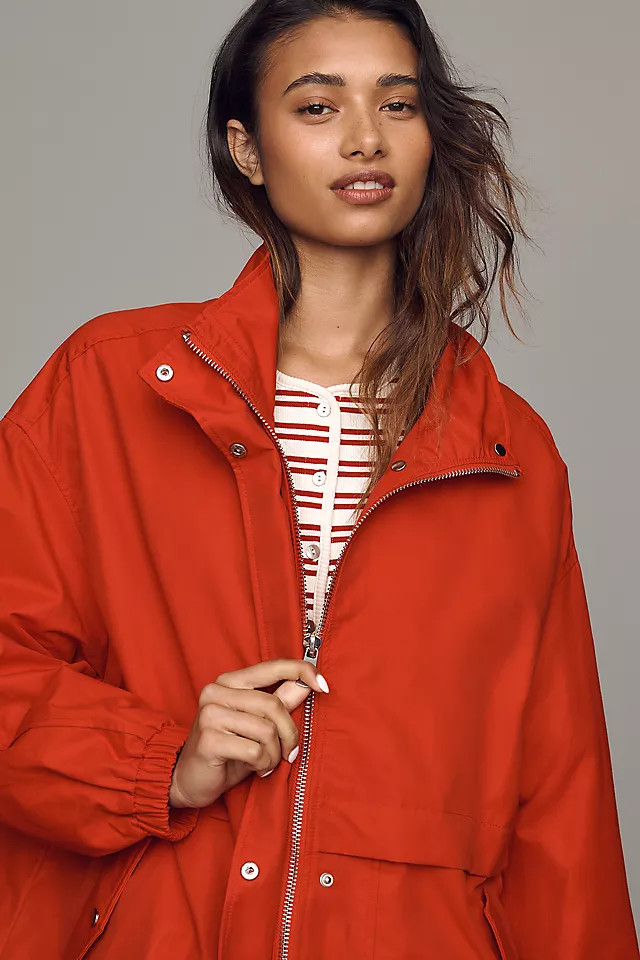 Funnel-Neck Tech Jacket | Anthropologie (US)
