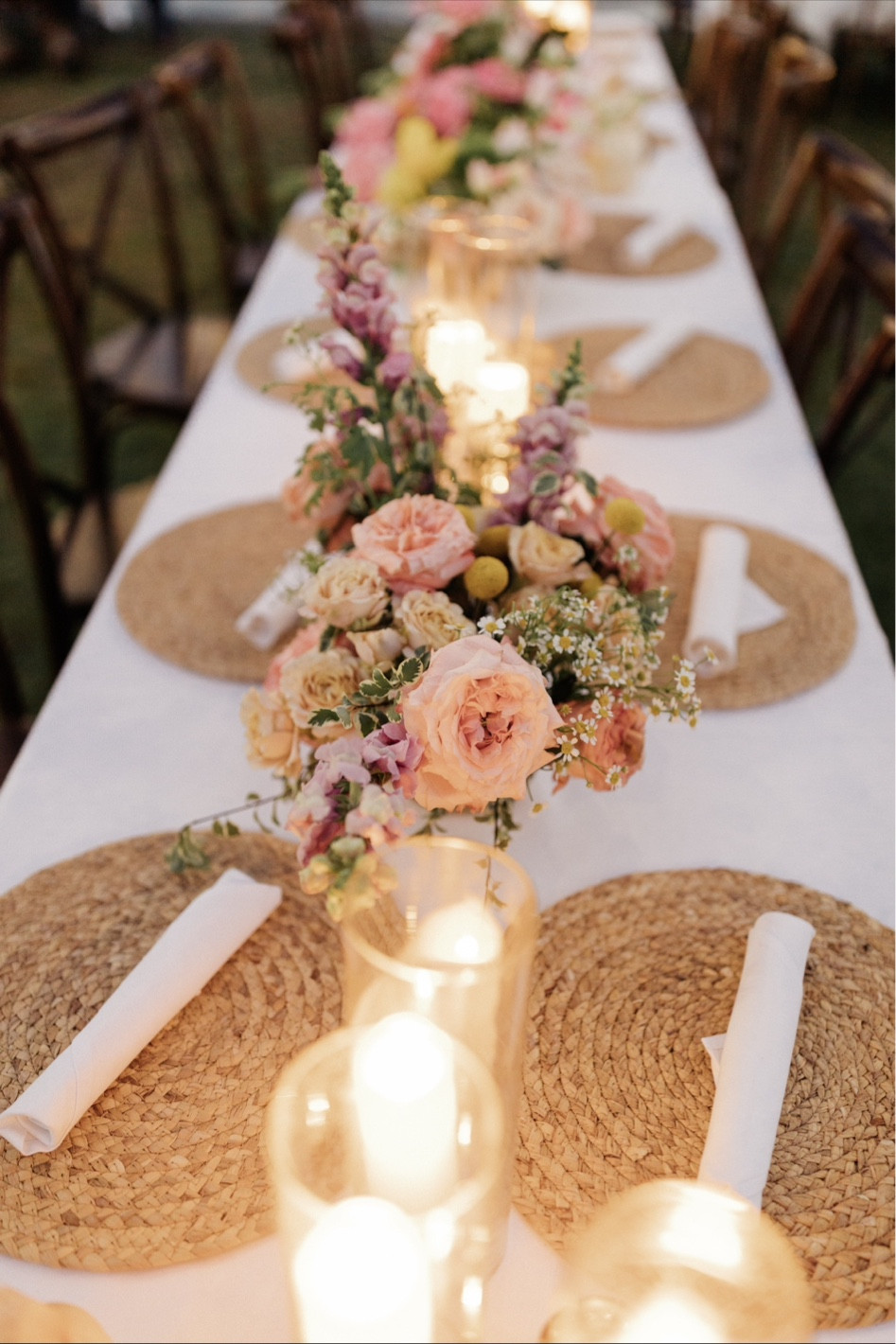 Wedding reception woven placemats 

#LTKHome #LTKWedding