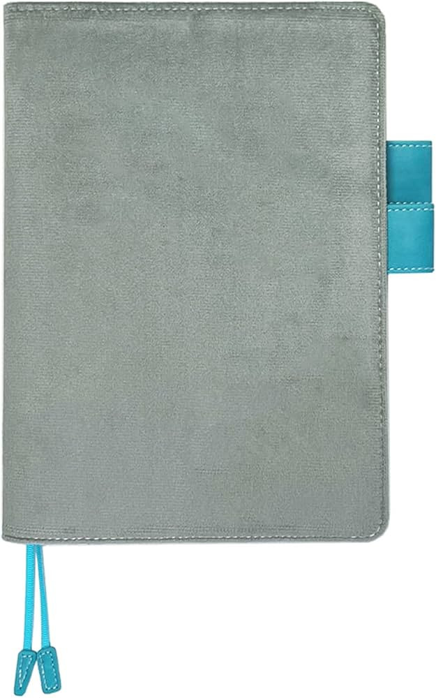 A5 Premium Fabric Cover for Refillable Notebook Planner [A5 Cover Only] (Grey) | Amazon (US)