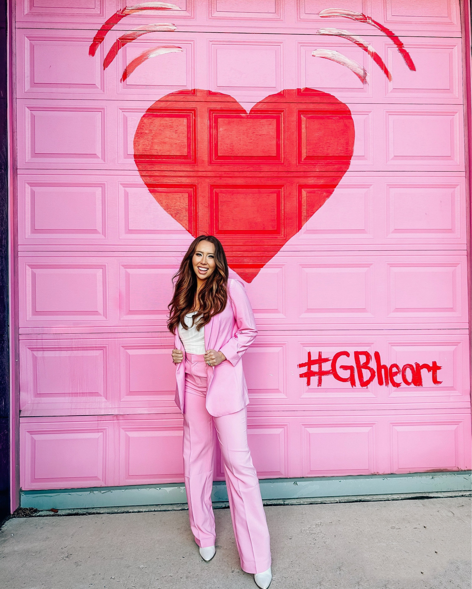 Valentine’s Day, pink pants, pink blazer, reddress boutique, reddress 