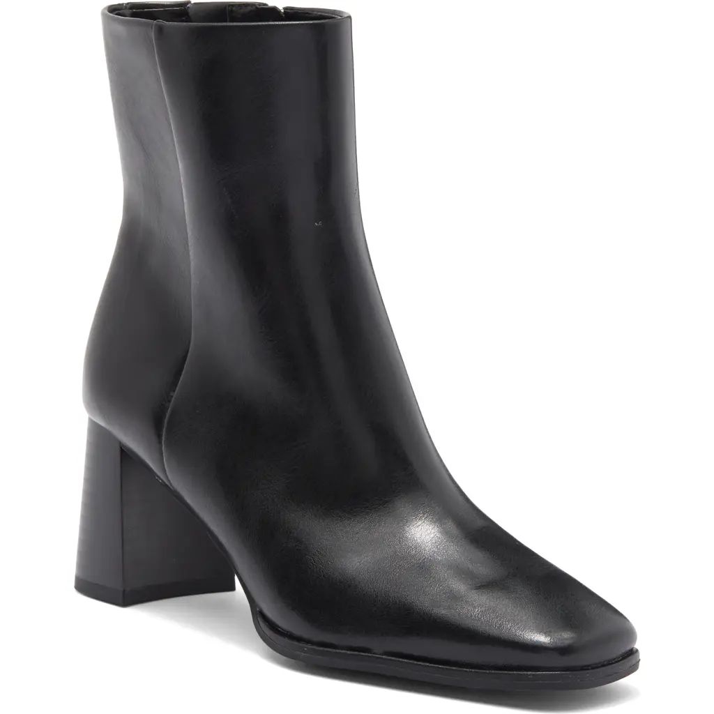 NORDSTROM RACK Normandy Block Heel Bootie in Black at Nordstrom Rack, Size 9.5 | Nordstrom Rack