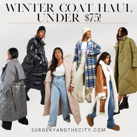 Winter coat haul under $75!

#LTKfindsunder100