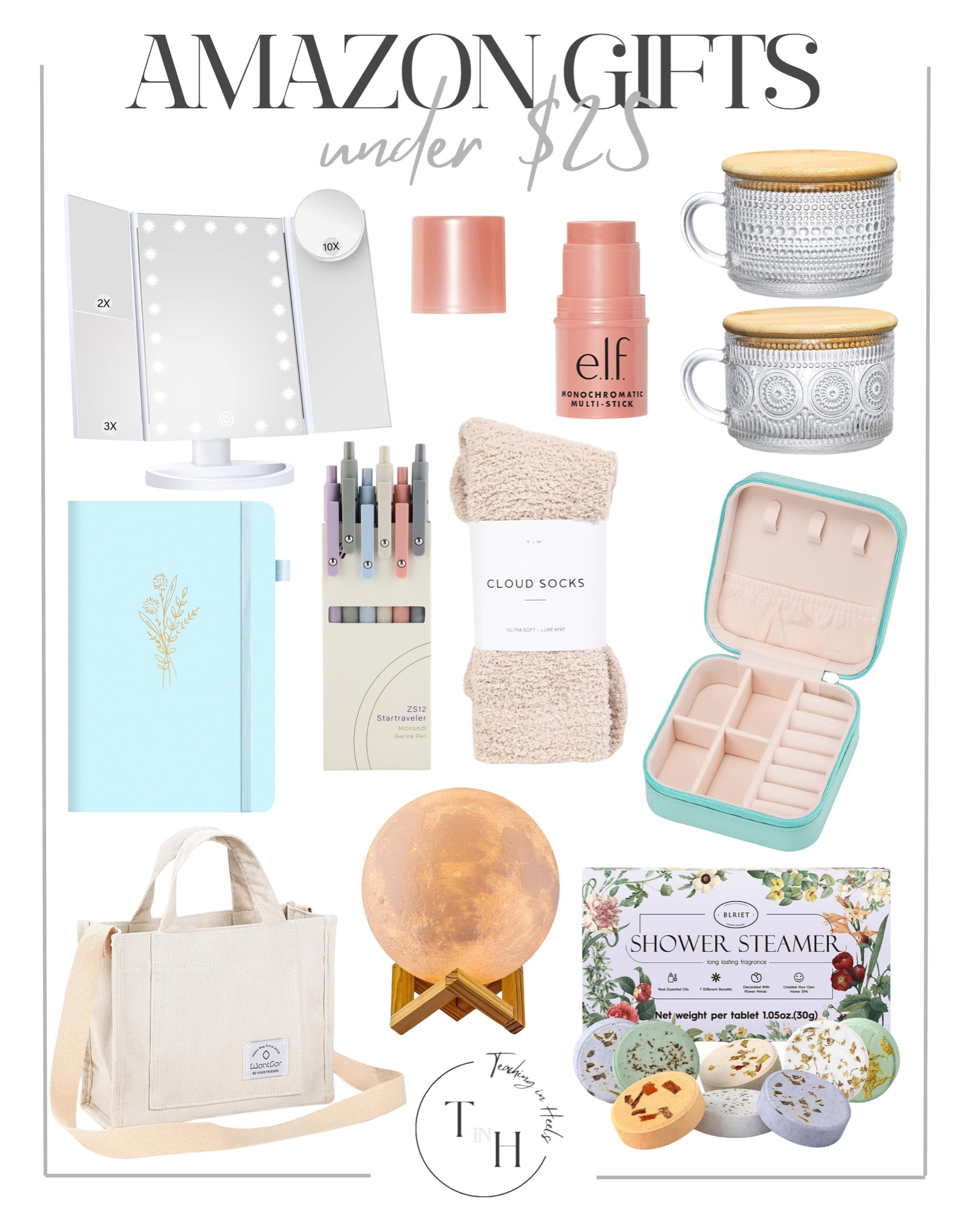 Amazon Gifts Under $25

Affordable denim 
Fall scarves
Fall Sunglasses
Fall Sandals
Leather Purse
Gold Earrings
Fall Accessories
Fall mini dress
Ballet flats
Fall OOTD
Casual fall OOTD
Fall boots
Lounge sets
Fall denim

#LTKSeasonal #LTKHoliday #LTKGiftGuide