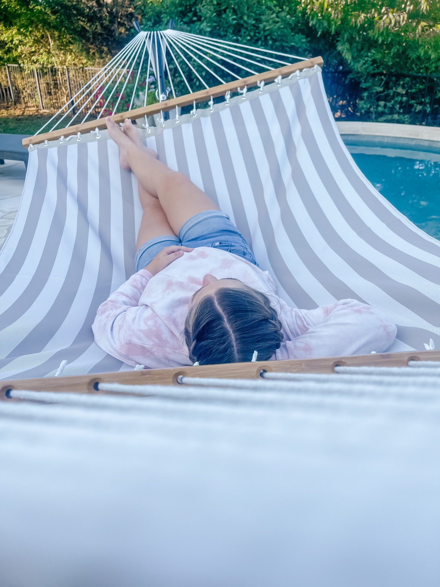 If you have a yard, then you have a need for a hammock. The color on this one is so perfect. It’s neutral and blends in with any yard or poolside. But they do have vibrant colors too! 

#LTKfamily #LTKhome #LTKSeasonal