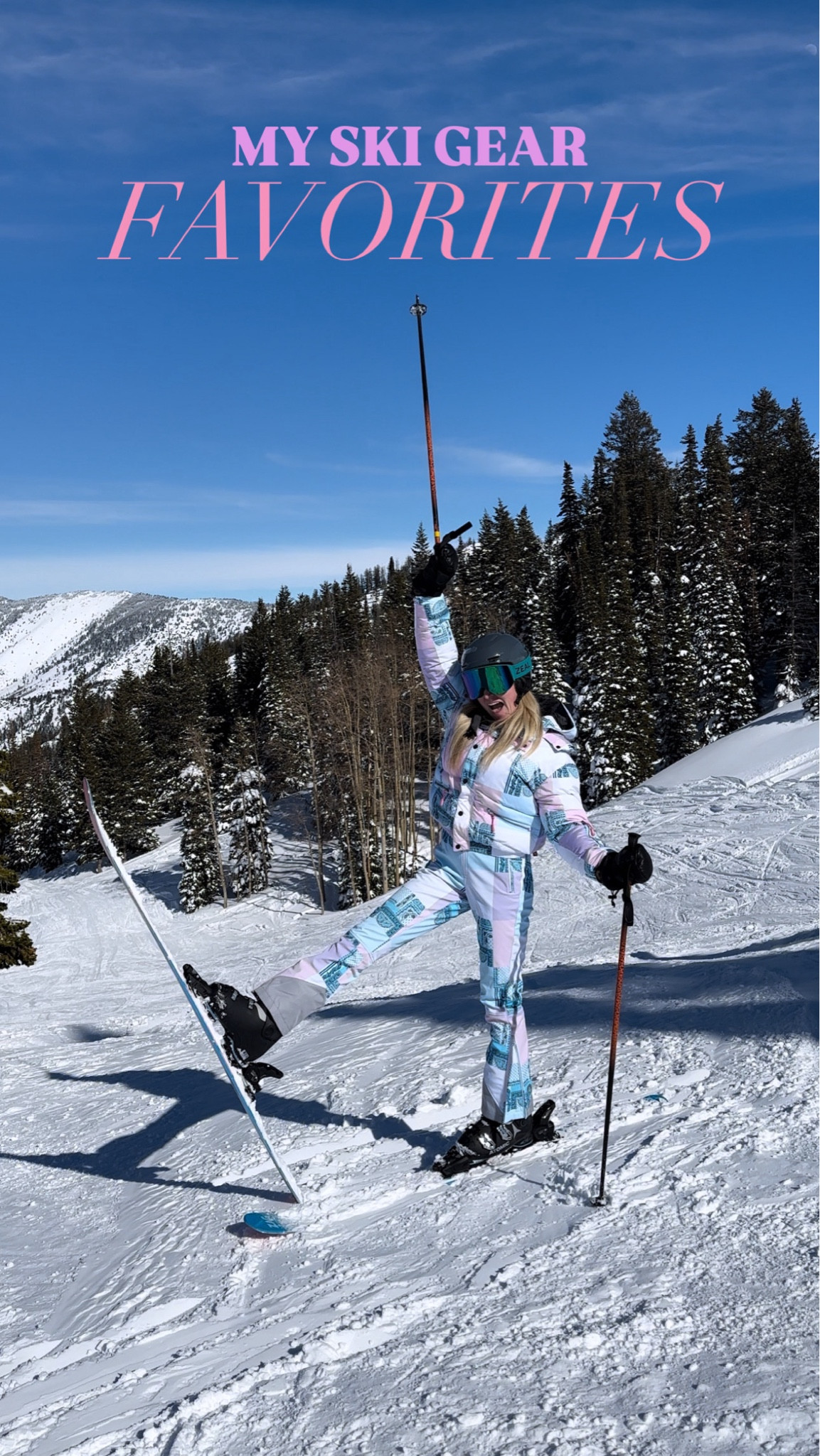 My favorite ski gear!!! My suit and jacket is on SALE! Runs tts! 

#LTKSeasonal #LTKSaleAlert