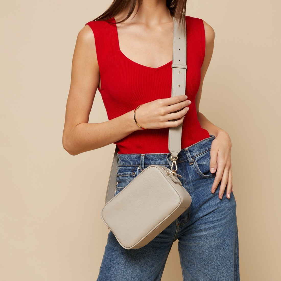 Meadow Double Zip Camera Bag | Leatherology