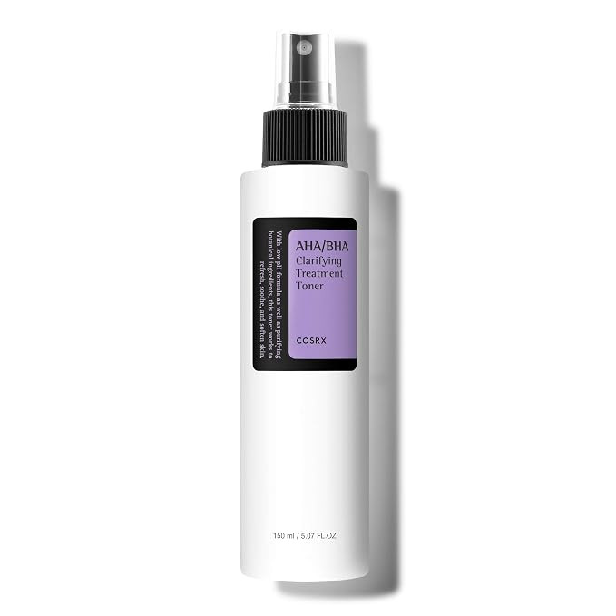 Amazon.com : COSRX AHA/BHA Clarifying Treatment Toner, 5.07 fl.oz / 150ml | Exfoliating Facial Sp... | Amazon (US)