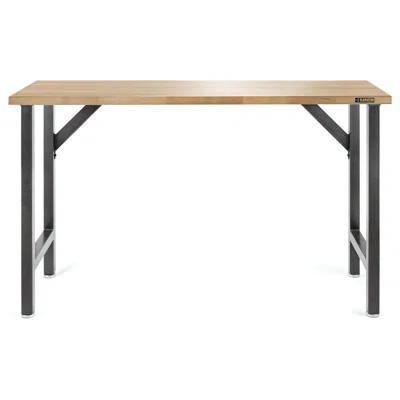 66-1/2" Wide Hardwood Modular Workbench | Wayfair North America