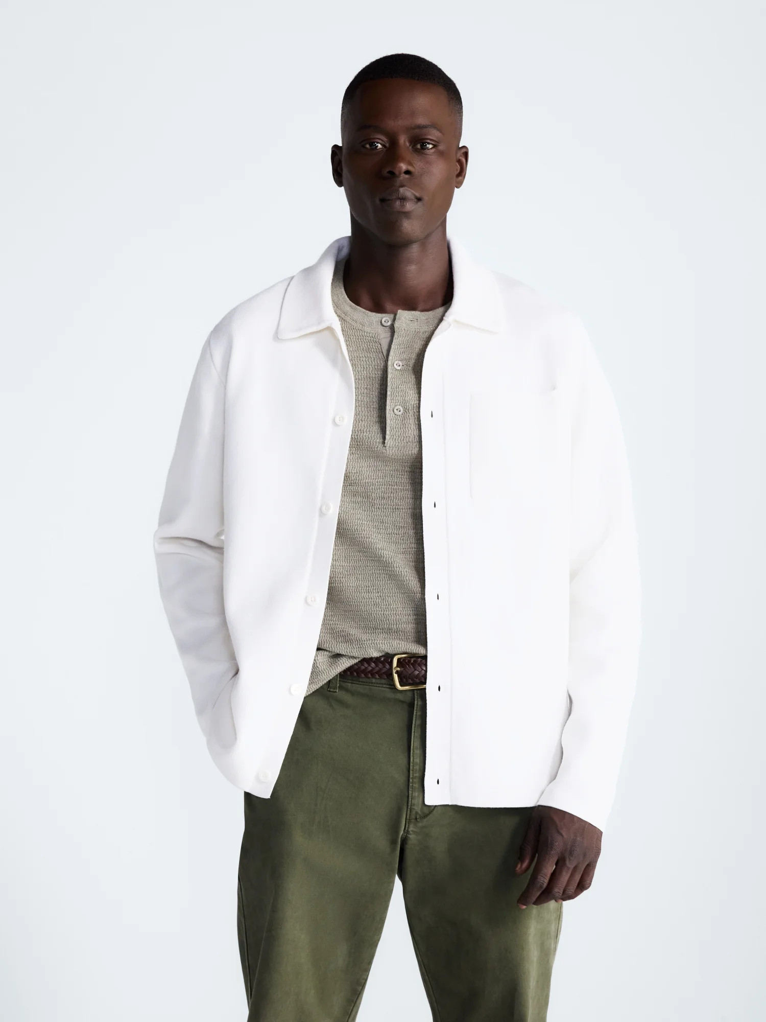 Free Assembly Men's Cozy Yarn Cardigan Sweater with Long Sleeves, Sizes XS-3XL | Walmart (US)