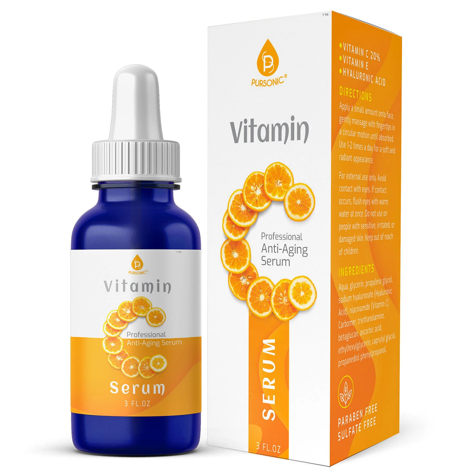 Pursonic Vitamin C Professional Anti-Aging Serum, 3 fl. oz. | Sam's Club