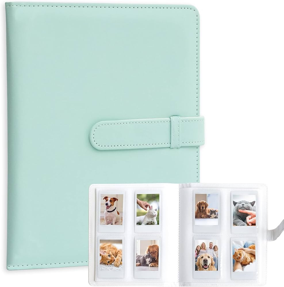 128 Pockets Mini Photo Album for Fujifilm Instax Mini Camera, Polaroid Snap, Z2300, SocialMatic I... | Amazon (US)