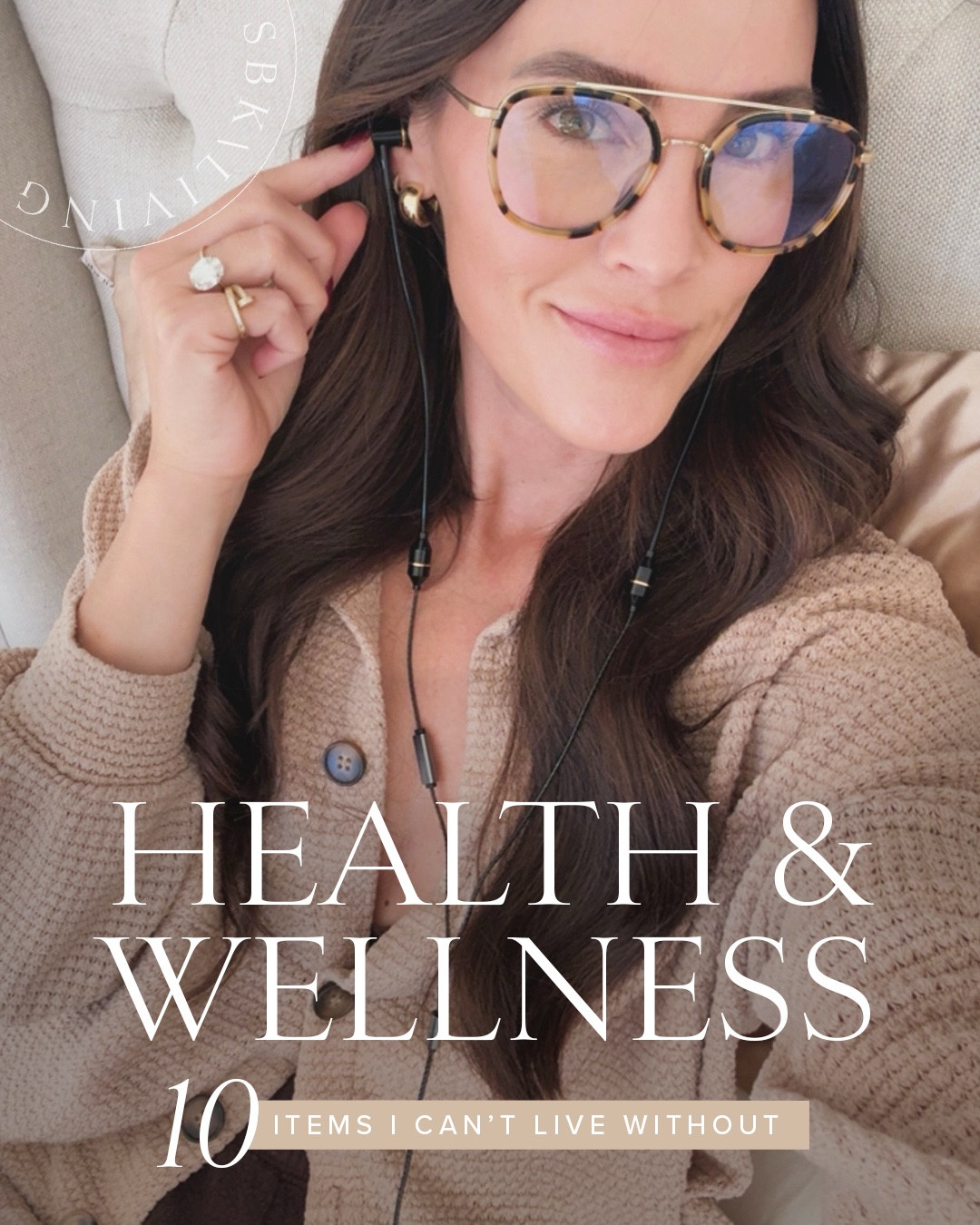 Health & Wellness \ 10 items I can’t live without!🧘🏻‍♀️💫 SWIPE RIGHT for details👉🏻👉🏻 The holiday season can get a little crazy… make sure you take care of yourself!! Here is what I do👇🏻
1. Castor oil liver pack
2. Weight vest
3. Wired air tube headphones @boncharge
4. Weights 
5. Cold plunge @theplunge
6. Electrolyte powder
7. Blue light blocking glasses 
8. Rebounding 
9. Light Panel @emertek
10. Sauna @finnleo

#LTKselfcare #LTKActive #LTKmorningroutine