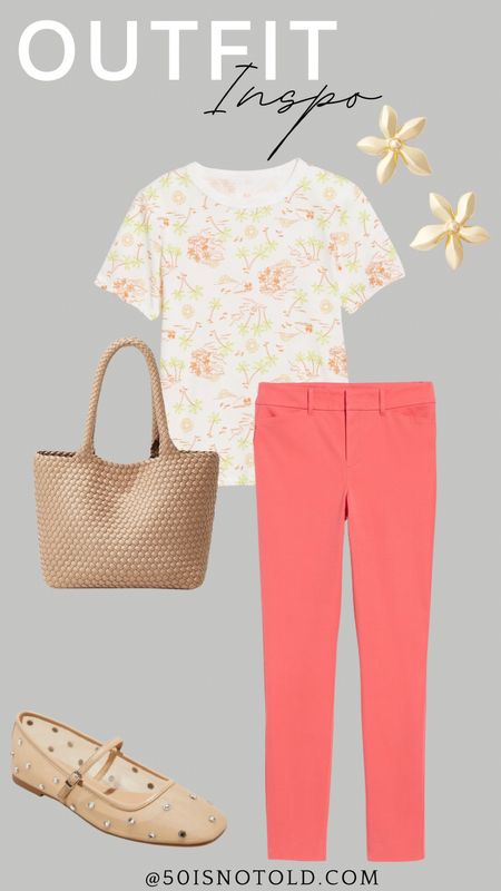 Workwear outfit idea for Spring | office outfit | teacher style | summer tote bag | ballet flats | trendy shoes 

#LTKworkwear #LTKstyletip #LTKshoecrush